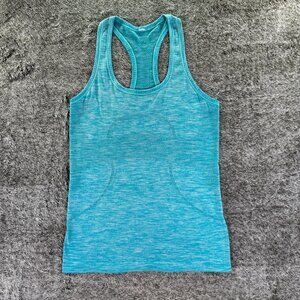 Lululemon Swiftly Tech Tank Sz 6 Teal
